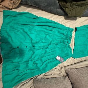 Universal Thread Teal Skirt and top